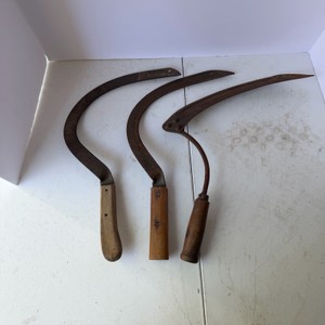 Lot of Vintage Hand Scythes