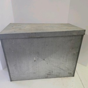 Lot of Vintage Religious Books with Metal Storage Box