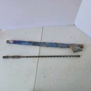 Lot of SDS-Plus Rotary Hammer Drill Bit and Bull Point Chisel