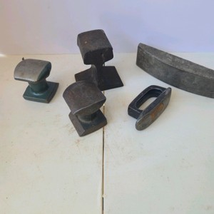 Lot of Auto Body Dolly Anvil Metal Shaping Tools