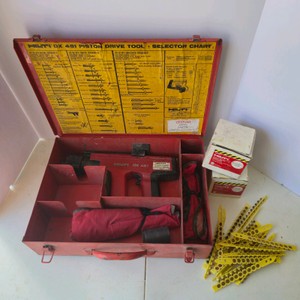 Hilti DX 451 Powder Actuated Fastening Tool Kit with Case