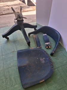 Vintage Wood Chair for Restoration Complete