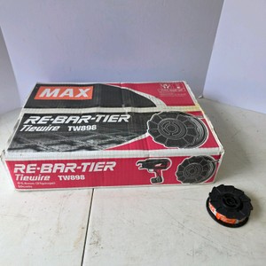MAX Re-Bar-Tier Tie Wire TW898 Spool with Box