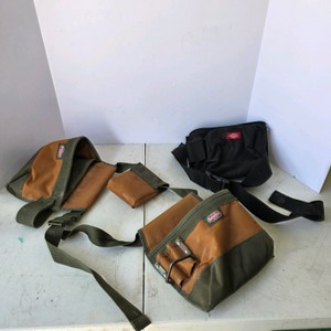 Lot of Bucket Boss and Dickies Tool Pouches