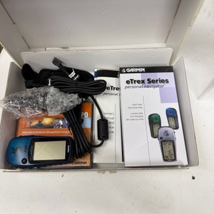 Garmin eTrex Personal Navigator GPS with Accessories and Adventure Pack Box