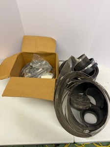 Lot of Assorted HVAC Duct Clamps, Couplings, and Ventilation Hardware