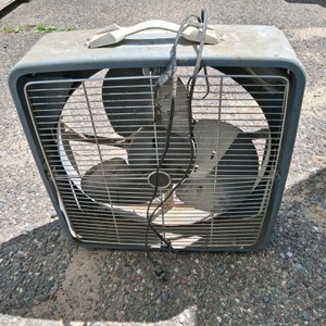 Vintage Automatic Box Fan