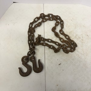 Tow Chain with Dual Grab Hooks