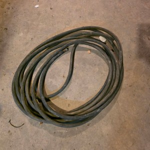 Black Rubber Utility Hose