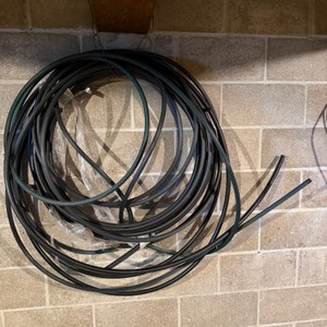 Black Flexible Tubing Hose Coil