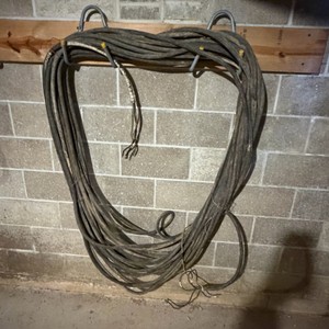 Heavy-gauge service wiring