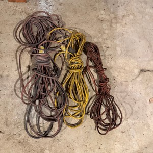 Lot of Heavy Duty Extension Cords