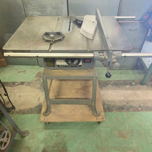 Rockwell Model 10 Tilting Arbor Table Saw with Stand