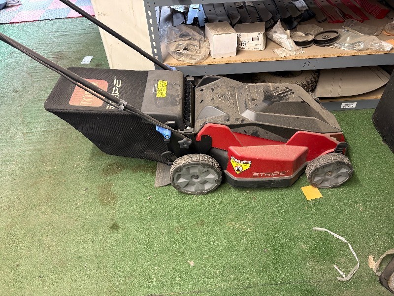 21 Stripe 60 Volt Walk Behind Mower