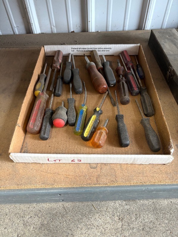 Box Of Screw Drivers