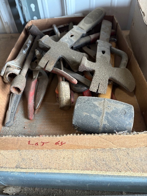 Box of Misc Tools