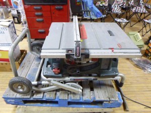 Bosch 10 Table Saw on Stand