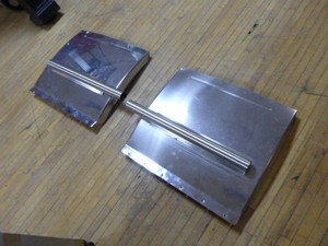 Pair of Chrome Truck Fenders