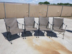 4 Outdoor Patio Chairs