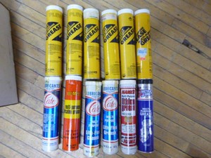 12 Tubes of Assorted Grease