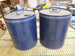 Two 5 Gallon Drums