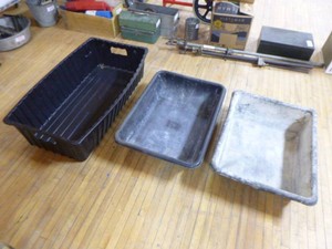 3 Heavy Duty Tubs
