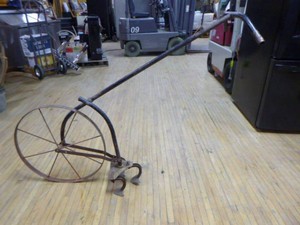Antique Single Wheel Cultivator