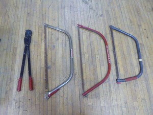 Branch Nipper and Bow Saws