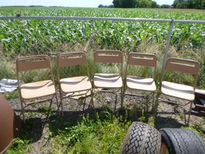 5 Cosco Folding Chairs