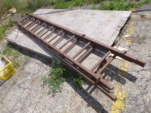 Wooden Extension Ladder