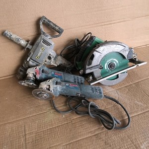 Metabo saw, 2 Bosch Grinders, Performax Mix Drill