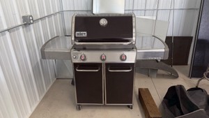Weber Genesis Grill with Propane Tank