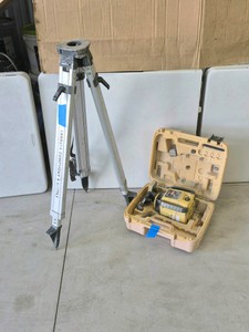 Topcon Rotary Laser, Receiver and tripod