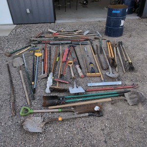 Construction tools in barrel