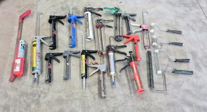 Caulk Guns, Paint Rollers