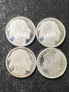 1 TROY OZ .999 FINE SILVER TOTAL FRACTIONAL ROUNDS