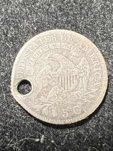 1829 US BUST HALF DIME