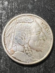 1 TROY OZ .999 FINE SILVER BUFFALO INDIAN ROUND