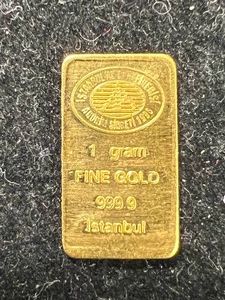 1 GRAM .999 FINE GOLD ISTANBUL BAR