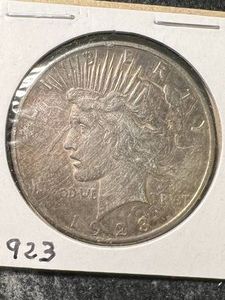 1923-S US PEACE SILVER DOLLAR