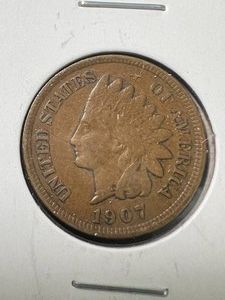 1907 US INDIAN HEAD CENT