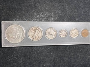 1927 US TYPE SET IN HARDCOVER CASE