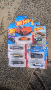 Hot Wheels die-cast 164 diecast trucks and vans Ford VW Toyota Jeep Volvo