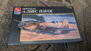 military plastic model kit a-208b Douglas havoc bomber 148