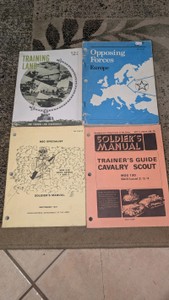 military training manuals cavalry scout soldiers manual mos. 54e training land, european enimies