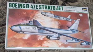 172 b-47e stratojet military aircraft model vintage hasagawa