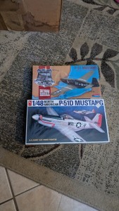 14 8 North American p-51d mustang monogram hobbycraft lot of