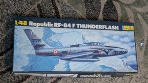 148 Heller number 556 Republic rf-84f thunderflash very rare model
