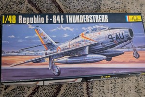 vintage rare Heller models Republic f-84f thunderstreak version 1