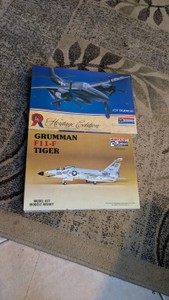 172 Grumman f11-f tiger f7f tigercat monogram minicraft aircraft model lot 2
